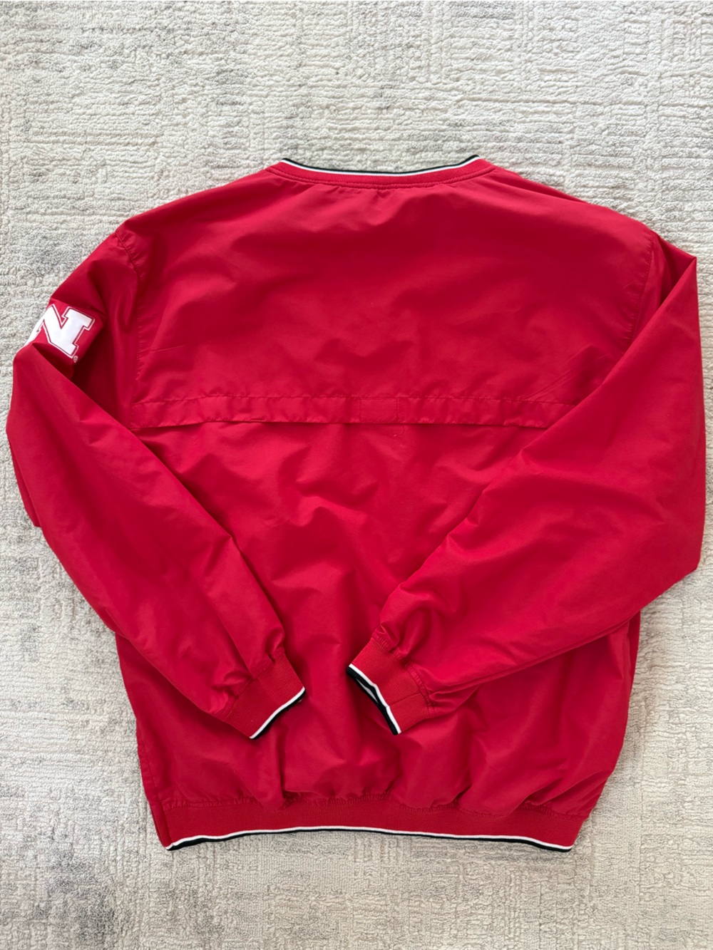 Campus Heritage Nebraska Huskers V-Neck Pullover - Picture 4 of 4